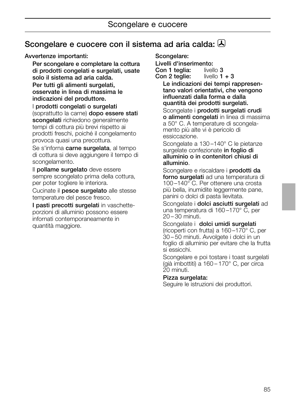Neff B132 User Manual | Page 85 / 124