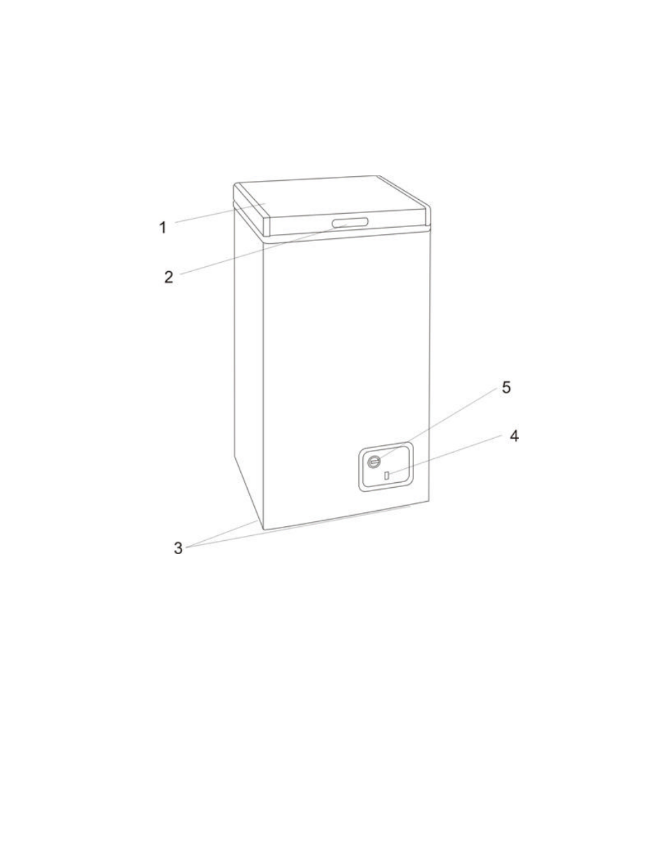 Parts & features | Avanti CF61 User Manual | Page 7 / 21