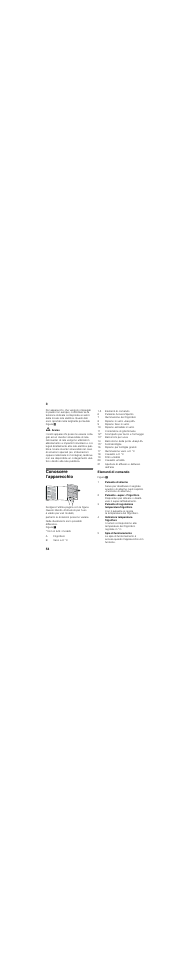Conoscere l’apparecchio, Elementi di comando | Neff K8315X0 User Manual | Page 54 / 84