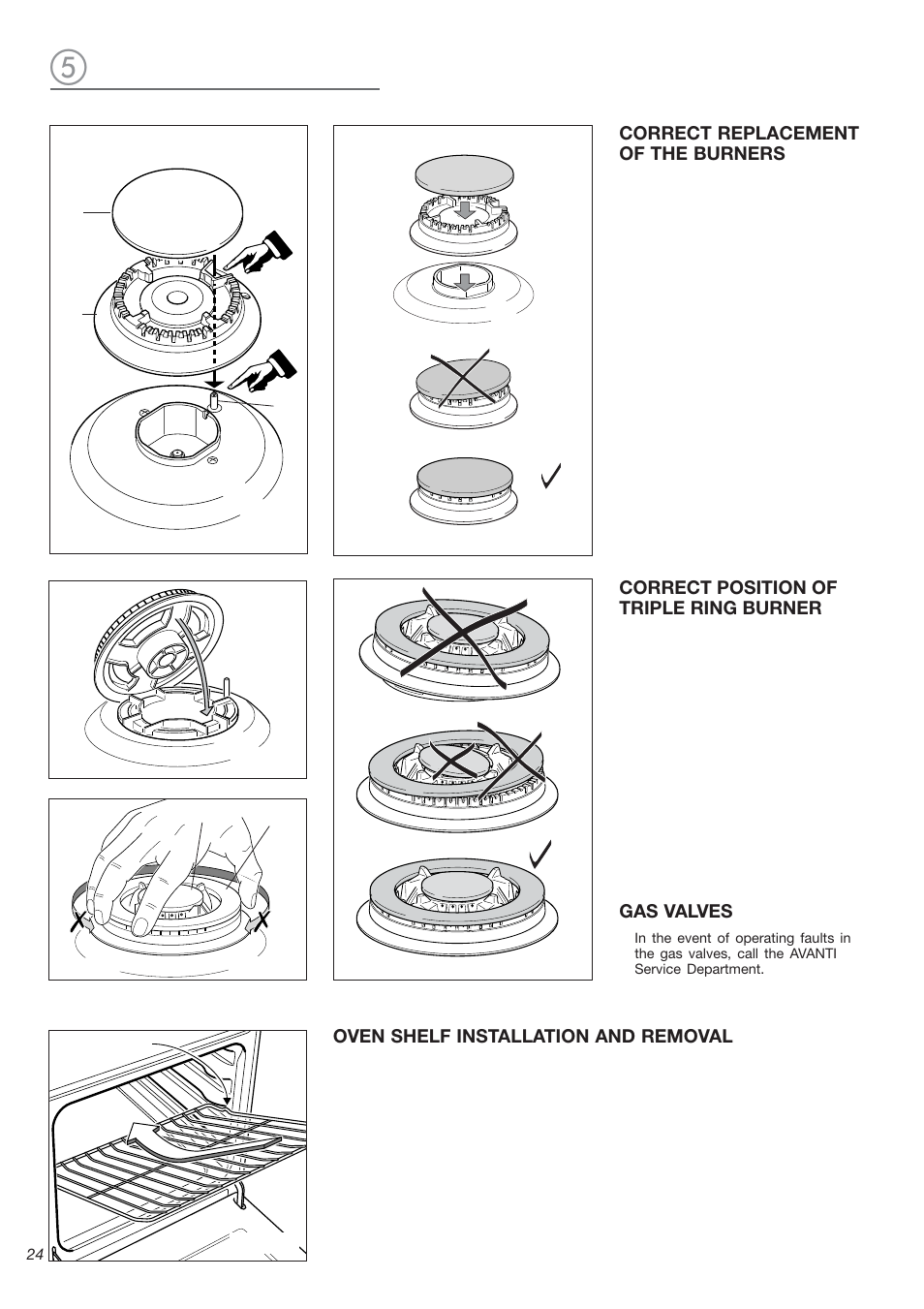Avanti DGE 2403 SC User Manual | Page 24 / 56