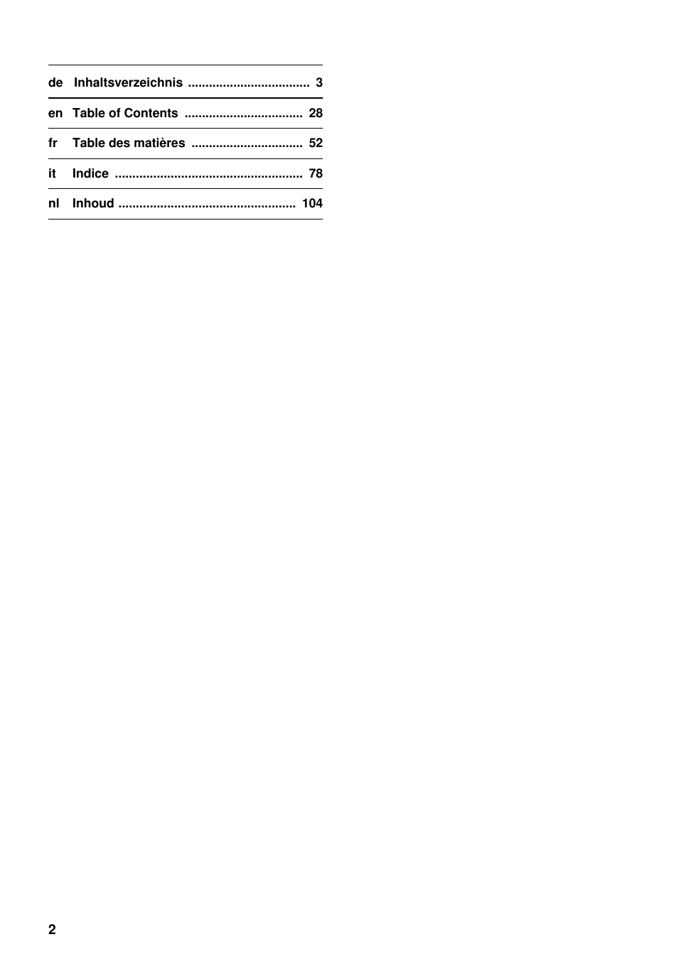 De inhaltsverzeichnis 3 | Neff K5920D1 User Manual | Page 2 / 129