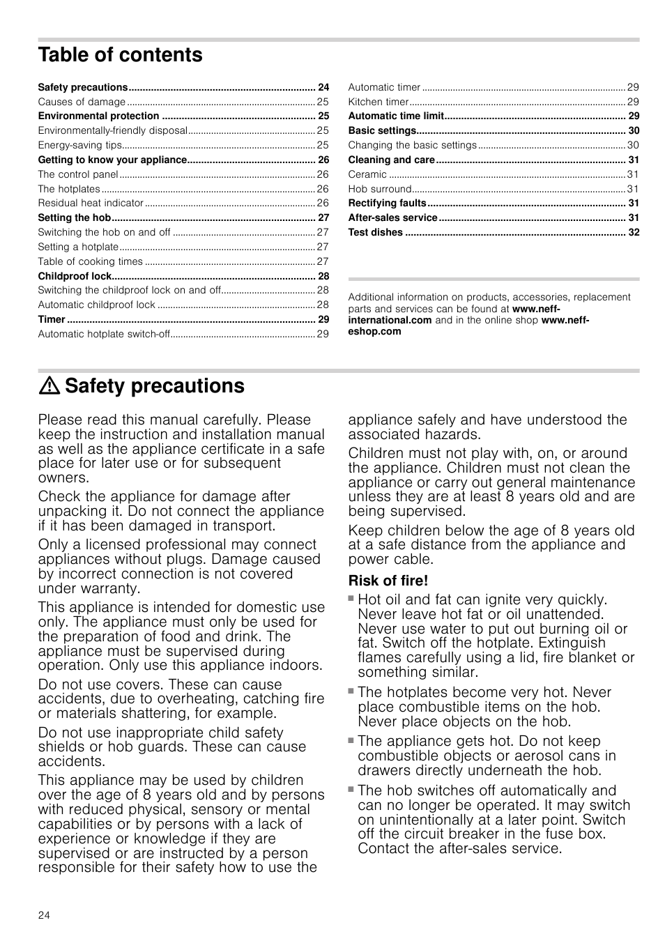 Neff T18B42N2 User Manual | Page 24 / 48