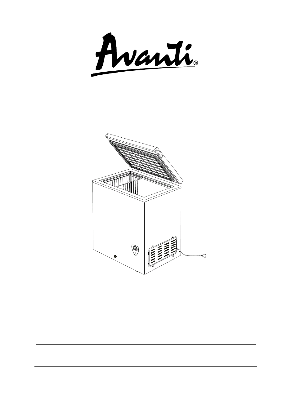 Avanti FREEZER / CONGELADOR CF103 User Manual | 20 pages