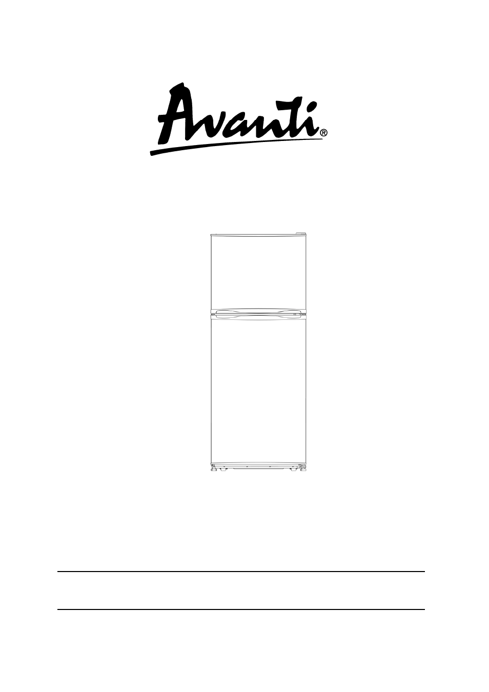 Avanti FF1213PS User Manual | 20 pages