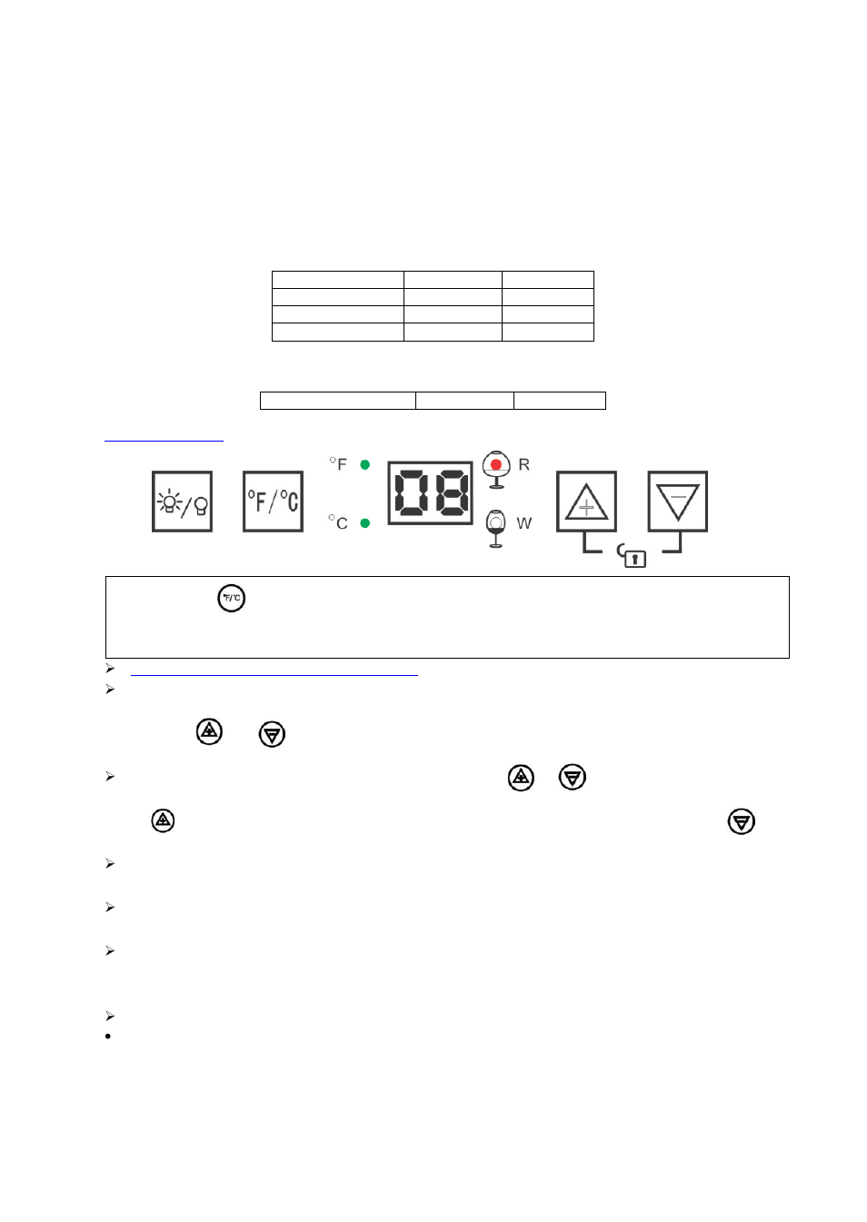 Operating your wine chiller | Avanti EWC801 User Manual | Page 7 / 16