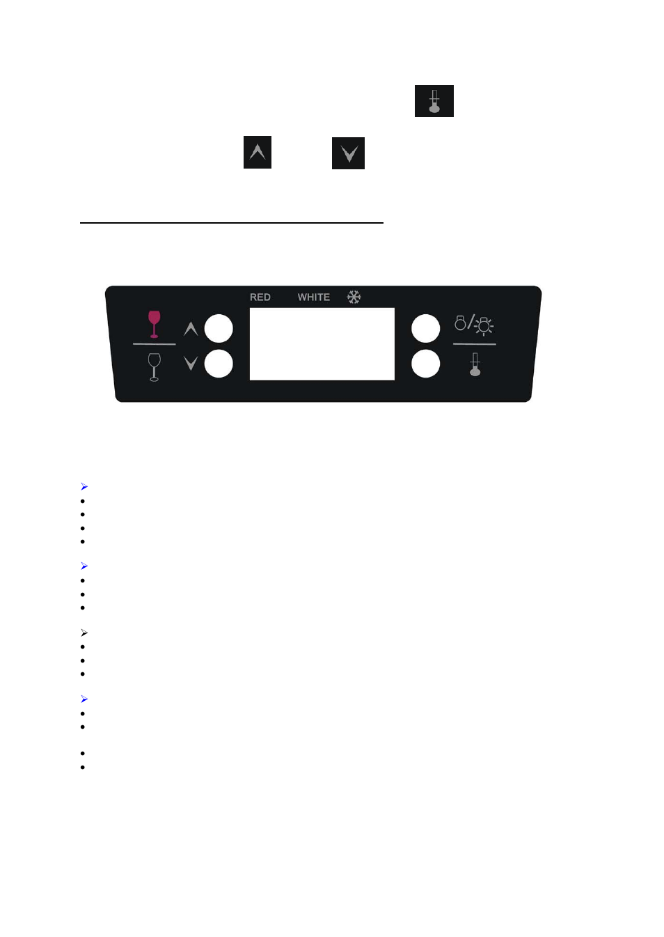 La temperatura pre-fijada es 10ºc (50ºf) | Avanti WC52SS User Manual | Page 16 / 20