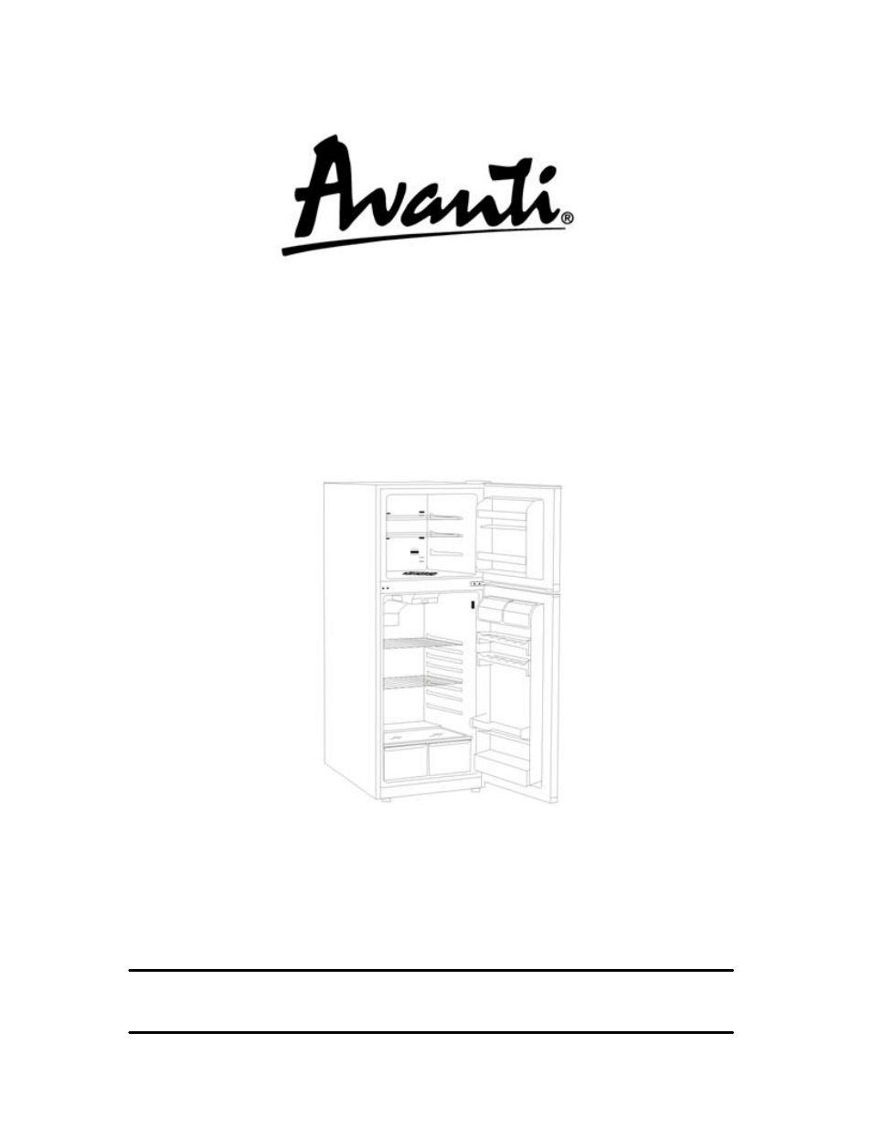 Avanti FF1061W User Manual | 22 pages