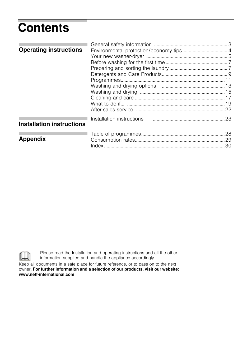 Neff V6540X0GB User Manual | Page 2 / 32