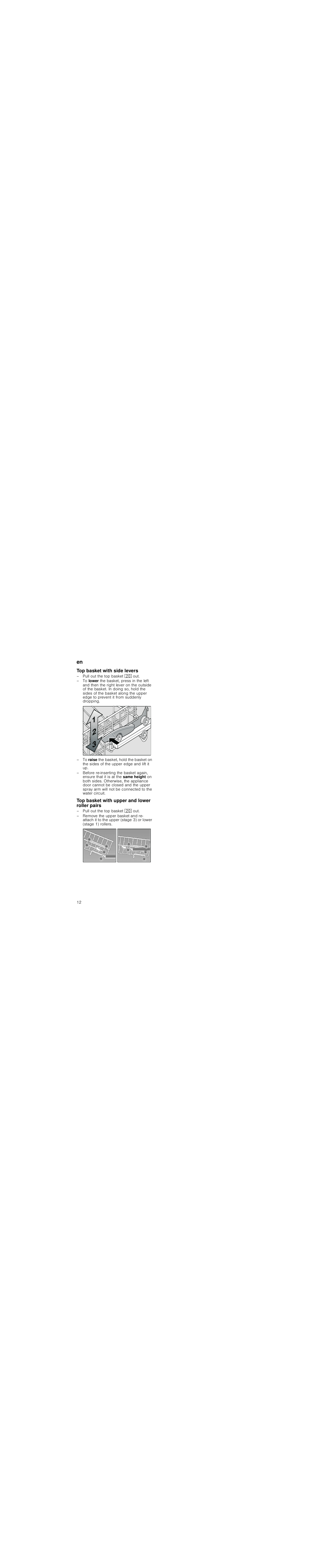 Combination detergent | Neff S51E50X1GB User Manual | Page 12 / 28