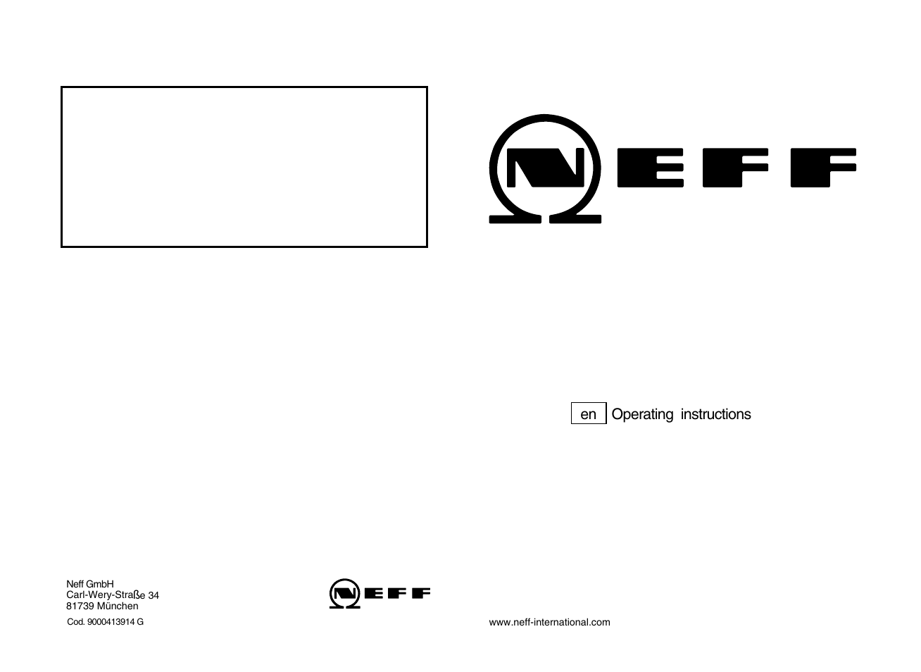 Neff T25S56N0GB User Manual | 15 pages