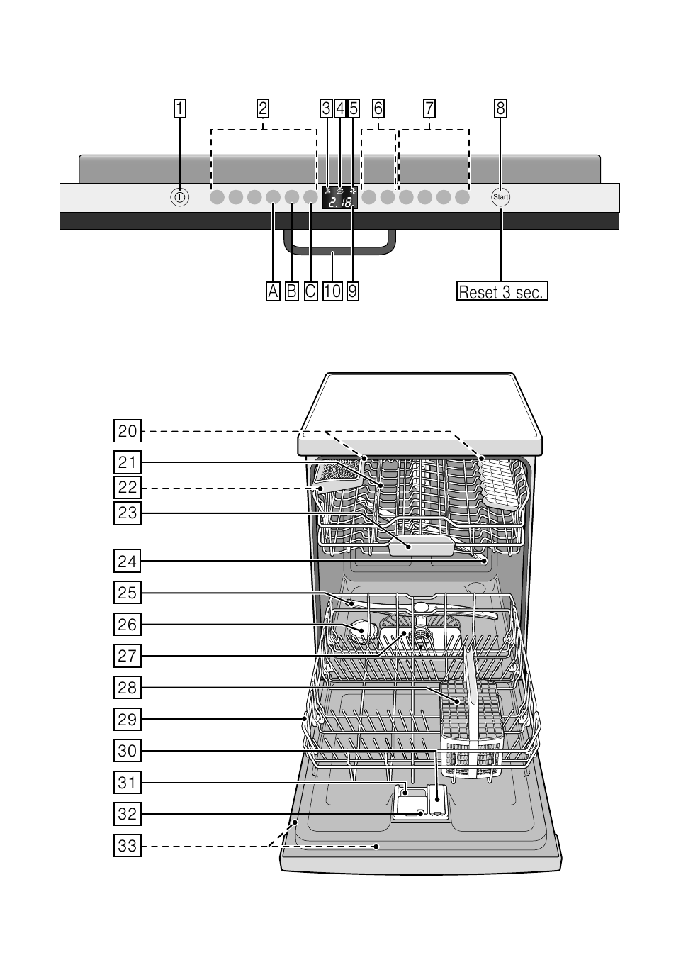 8 intended use, Intended use, Safety instructions | Before you switch on the appliance | Neff S51M53X1GB User Manual | Page 2 / 42