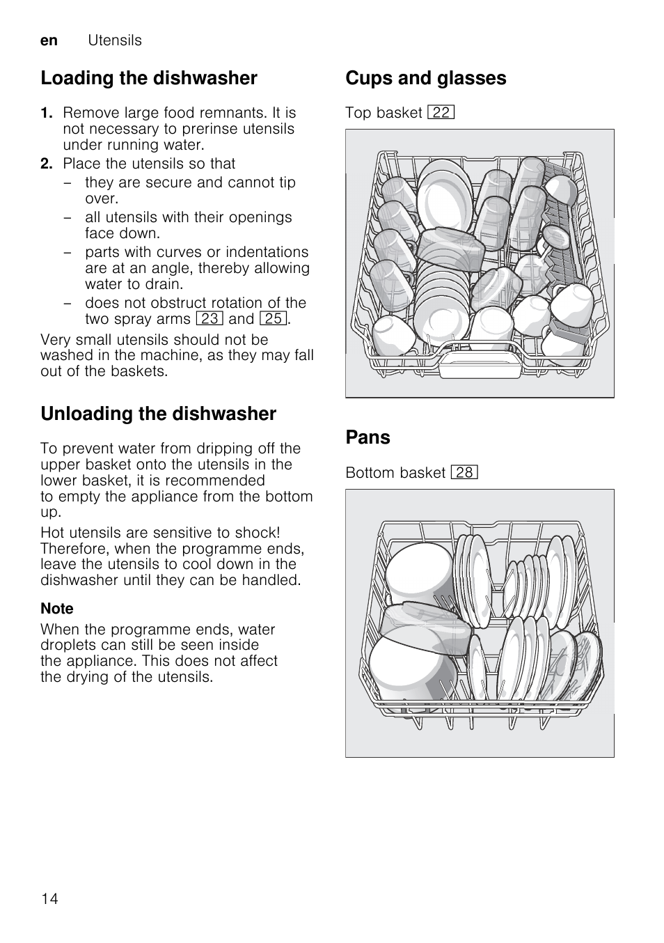 Small accessories holder *small accessories holder, Adjusting the height of the basket, Appliance height 81.5 cm | 16 cm, 30 cm, 5 cm, 21 cm, 25 cm, Appliance height 86.5 cm, 18 cm | Neff S51T69X3GB User Manual | Page 14 / 42