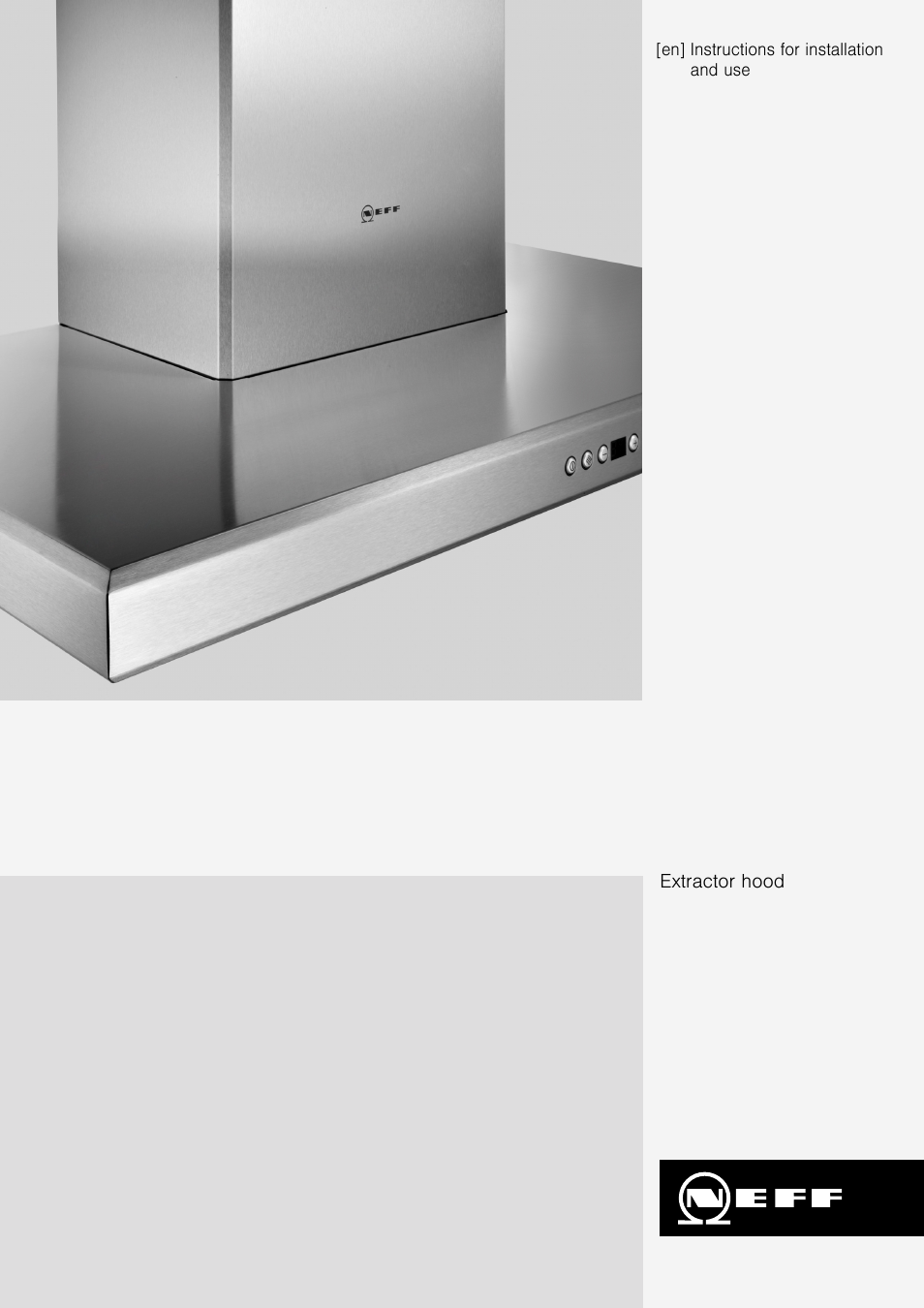 Neff D79ML86N0B User Manual | 16 pages