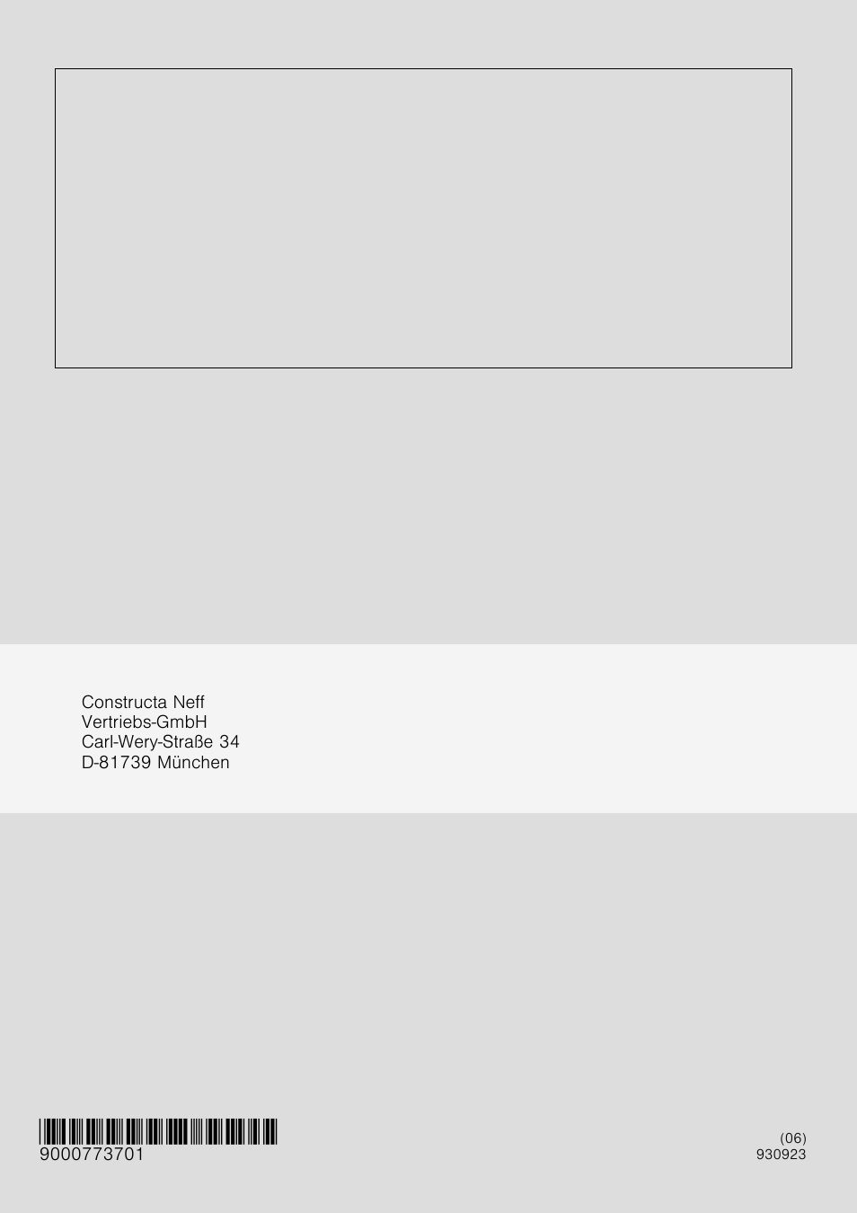 Neff C57M70N3GB User Manual | Page 28 / 28