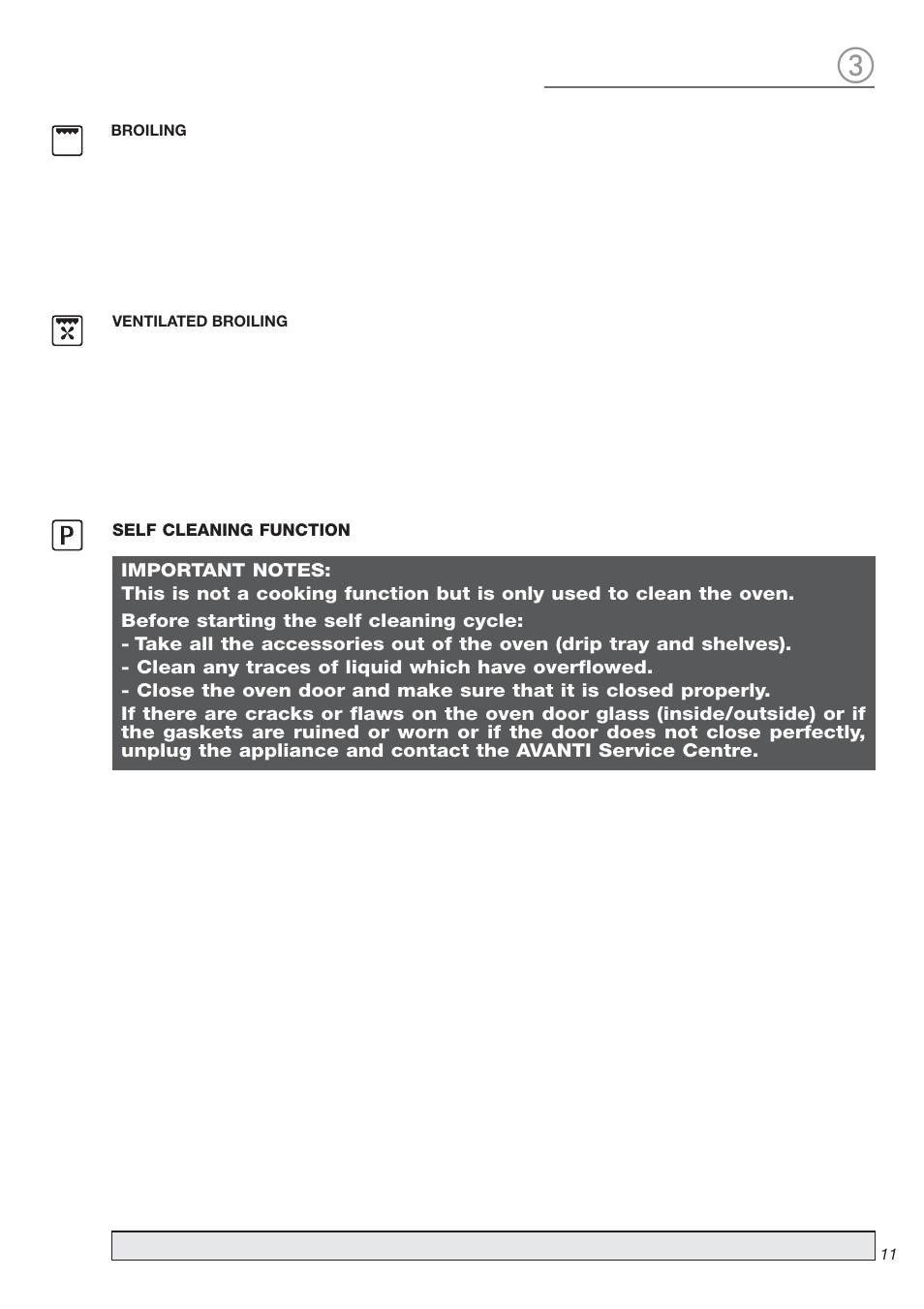 Avanti DE 2402 SC User Manual | Page 11 / 56