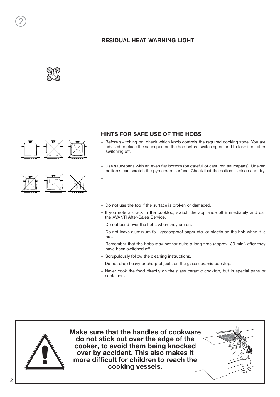 Avanti DE 2402 SC User Manual | Page 8 / 56