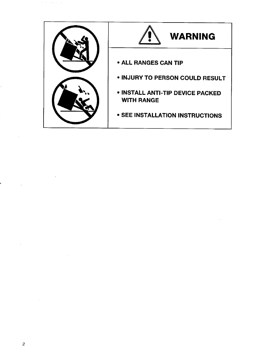 Ka^j | Avanti DER241BS User Manual | Page 2 / 20