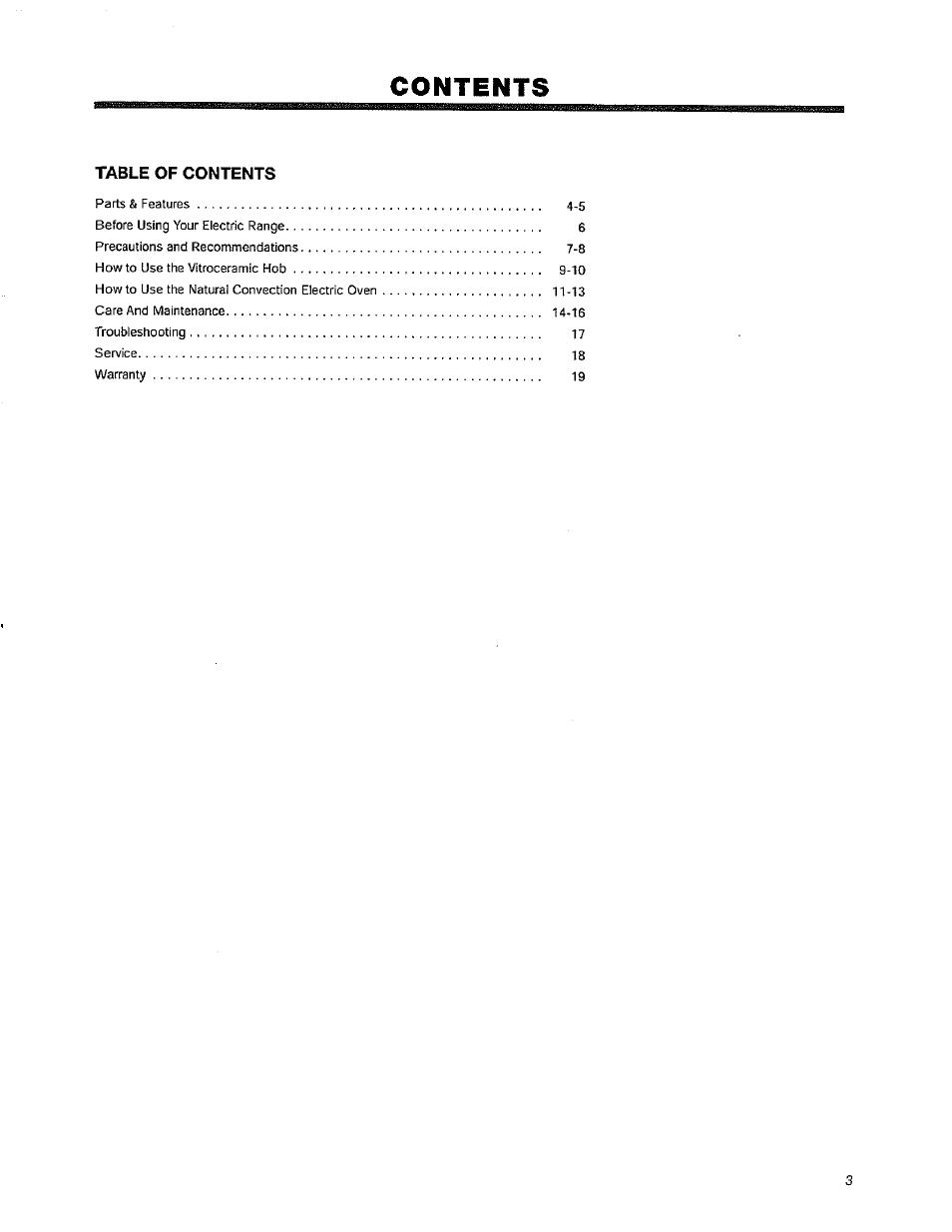 Avanti DER241BS User Manual | Page 3 / 20