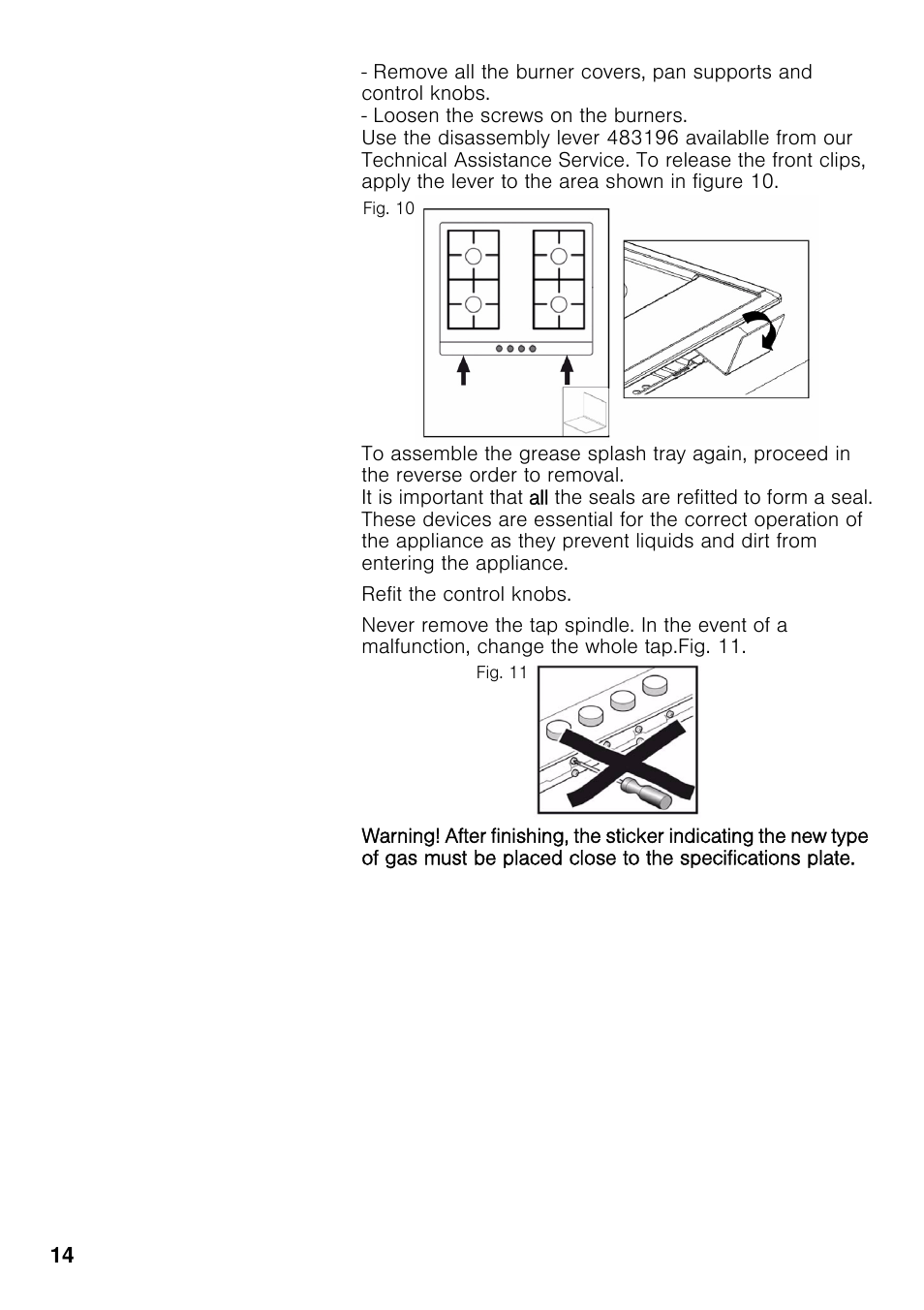 Neff T22S46N0 User Manual | Page 14 / 22