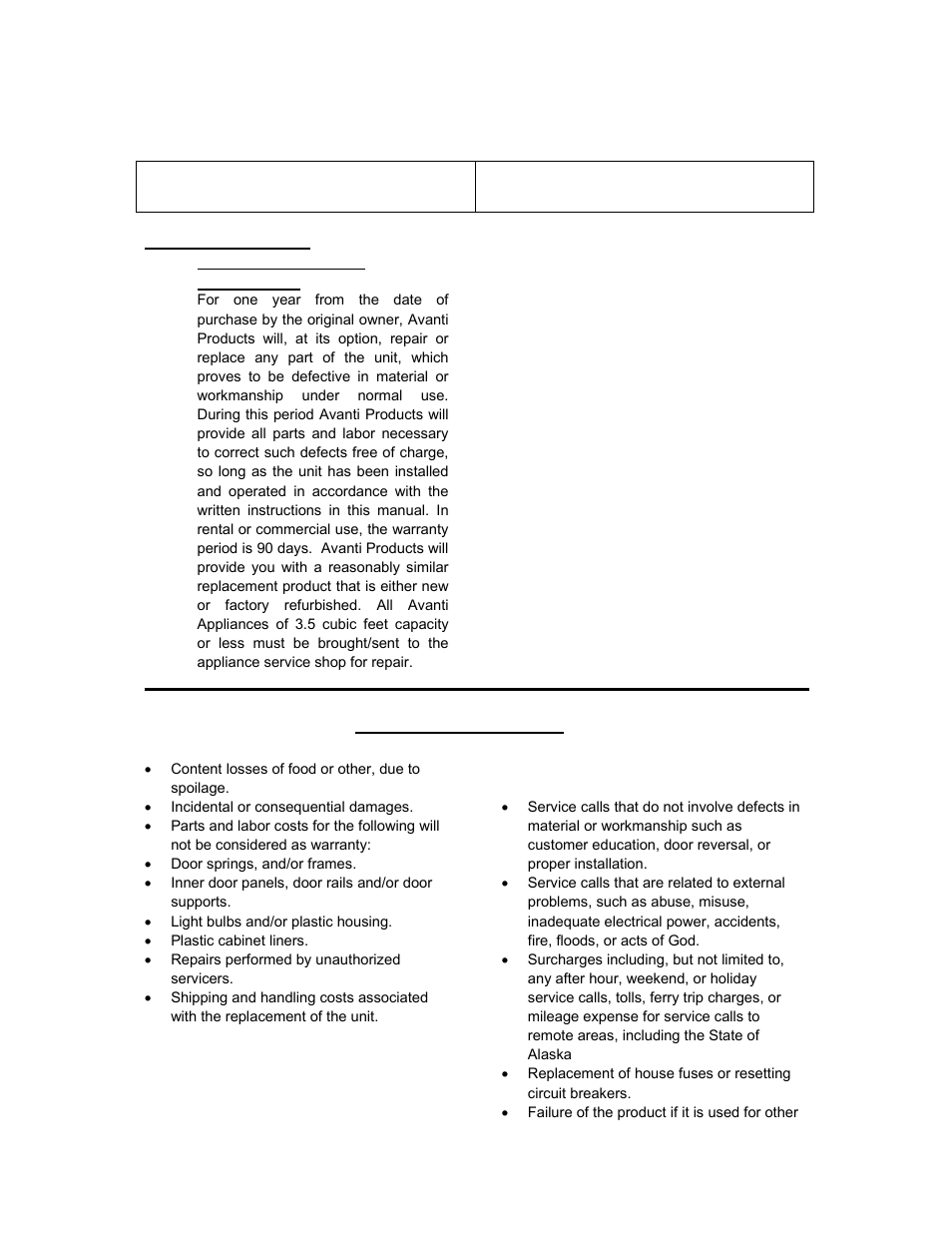 Avanti EWC1801DZ User Manual | Page 13 / 20