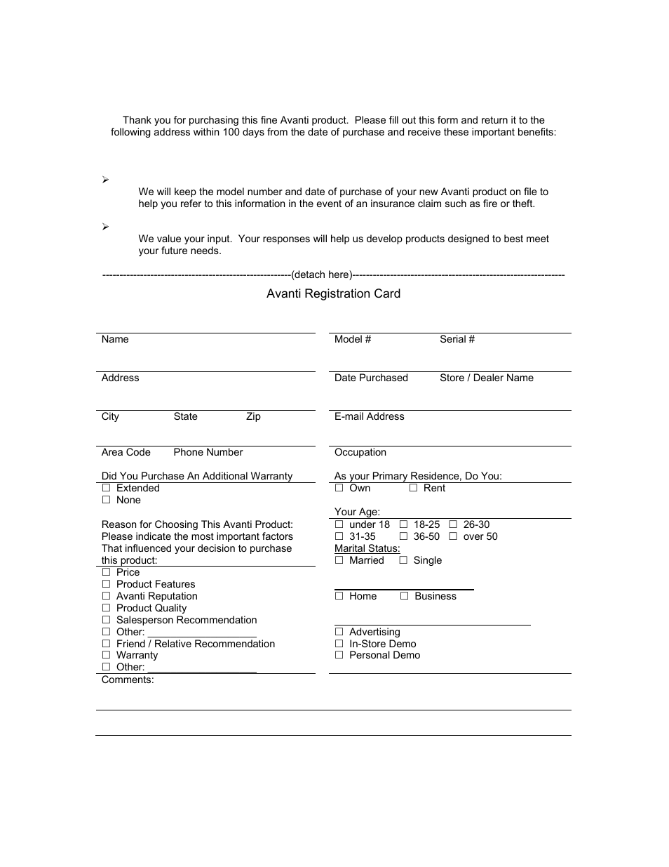 Avanti EWC1801DZ User Manual | Page 19 / 20