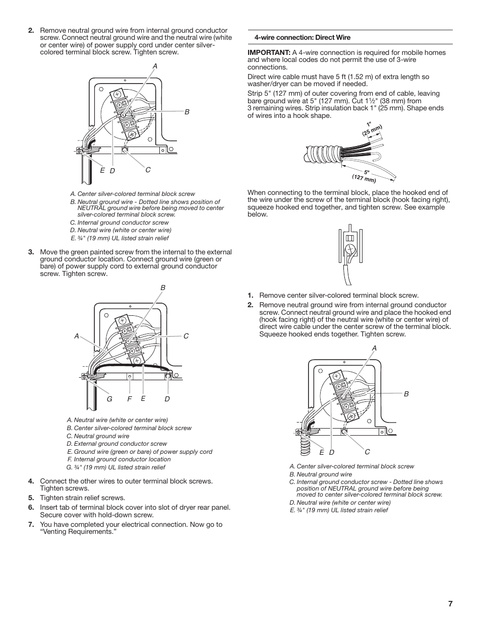 Whirlpool LTE5243DQ User Manual | Page 7 / 16