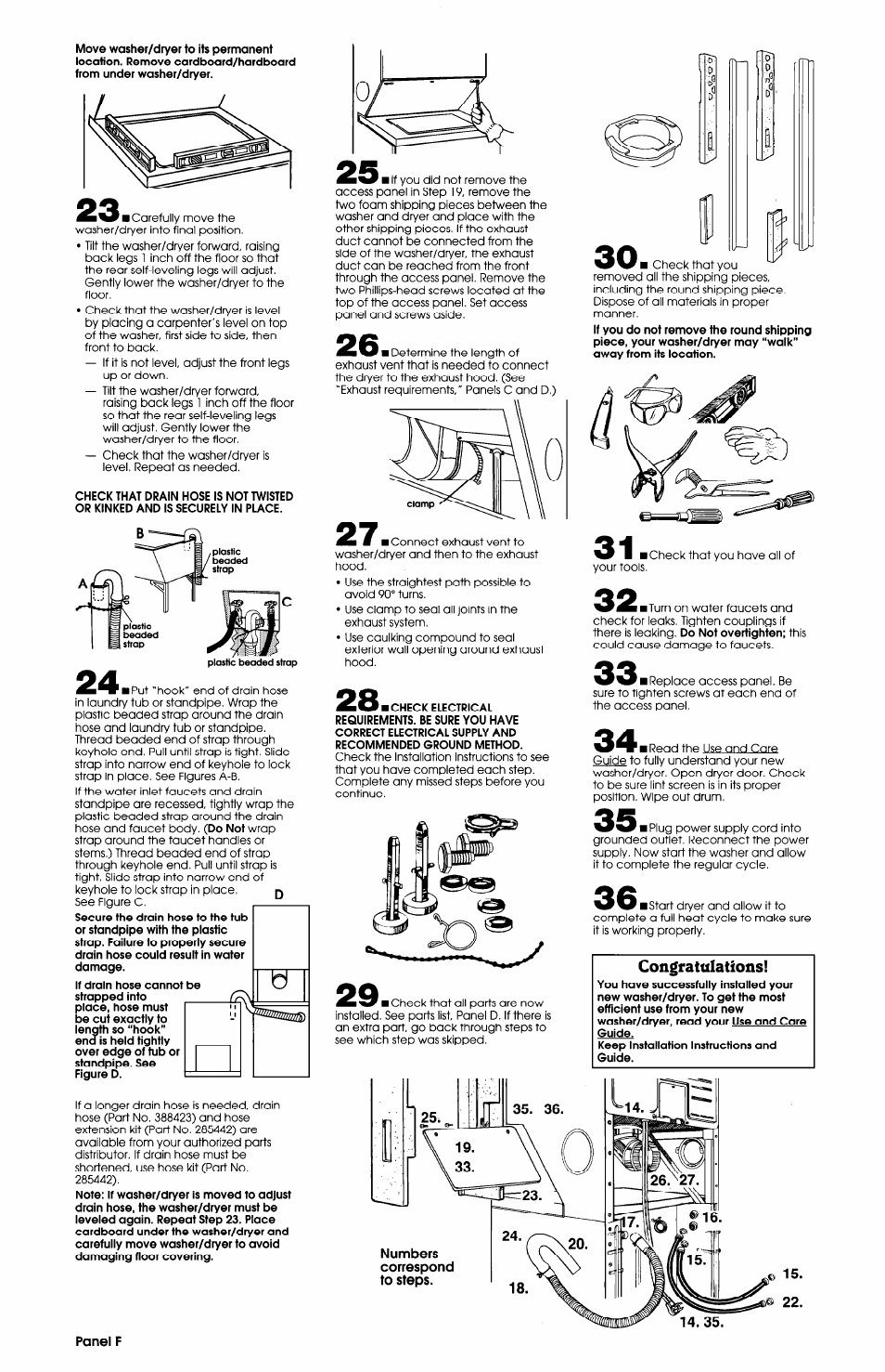Whirlpool LTE5243DQ User Manual | Page 7 / 9