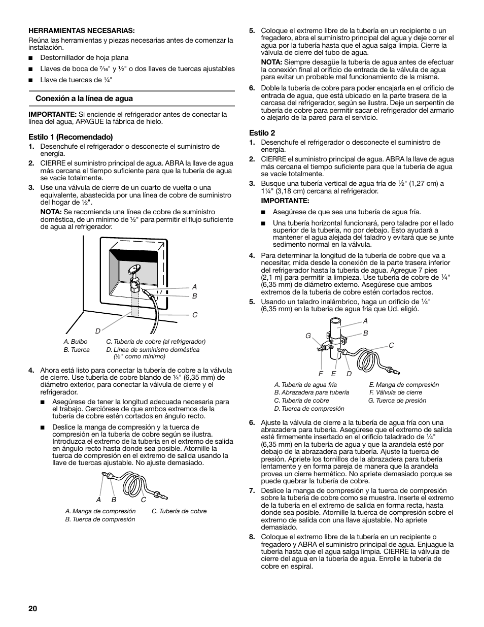 Whirlpool WRS965CIAM User Manual | Page 20 / 36