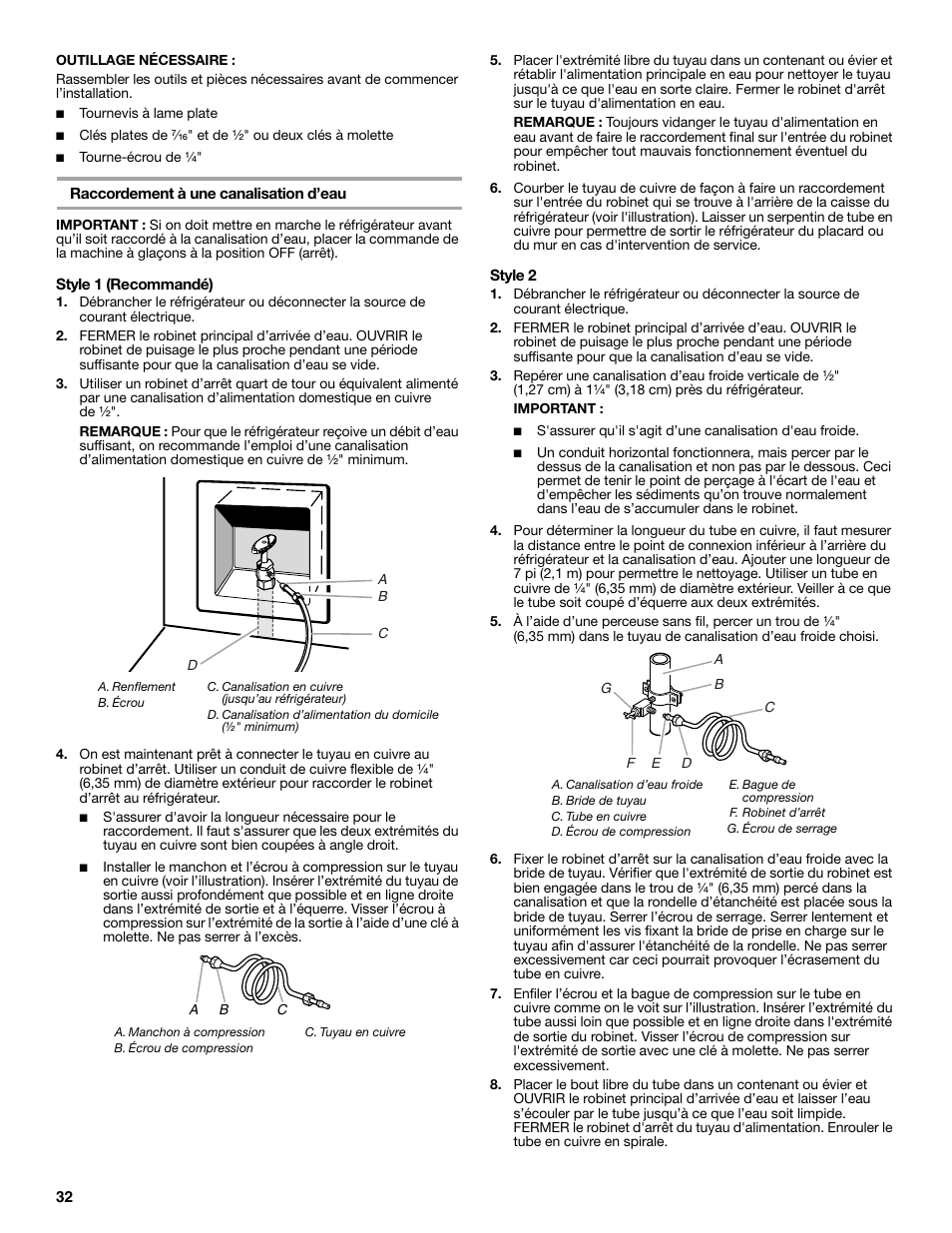 Whirlpool WRS965CIAM User Manual | Page 32 / 36