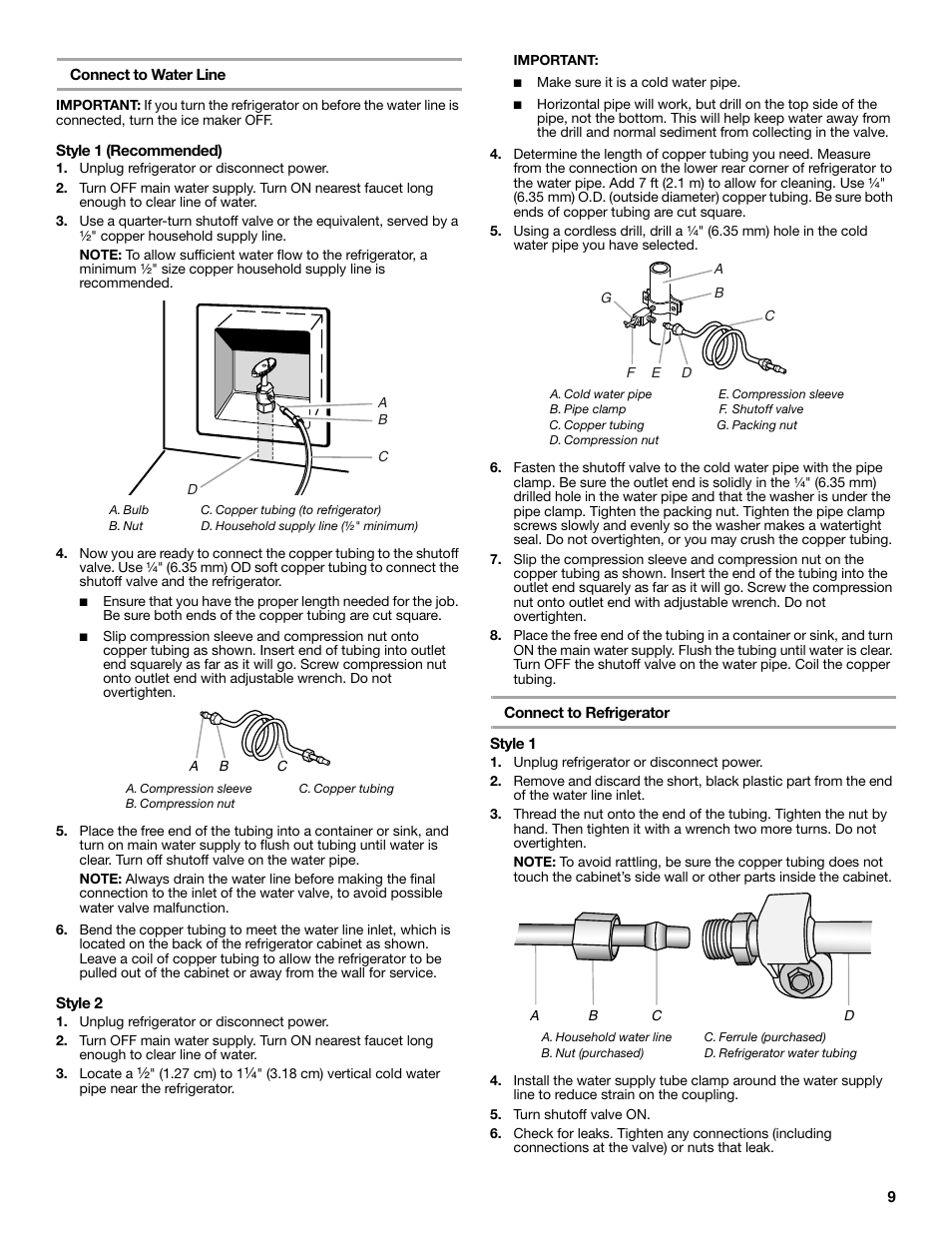 Whirlpool WRS965CIAM User Manual | Page 9 / 36