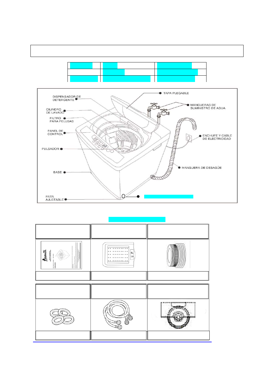 Instrucciones en español, Conexión eléctrica | Avanti W758PS User Manual | Page 23 / 32