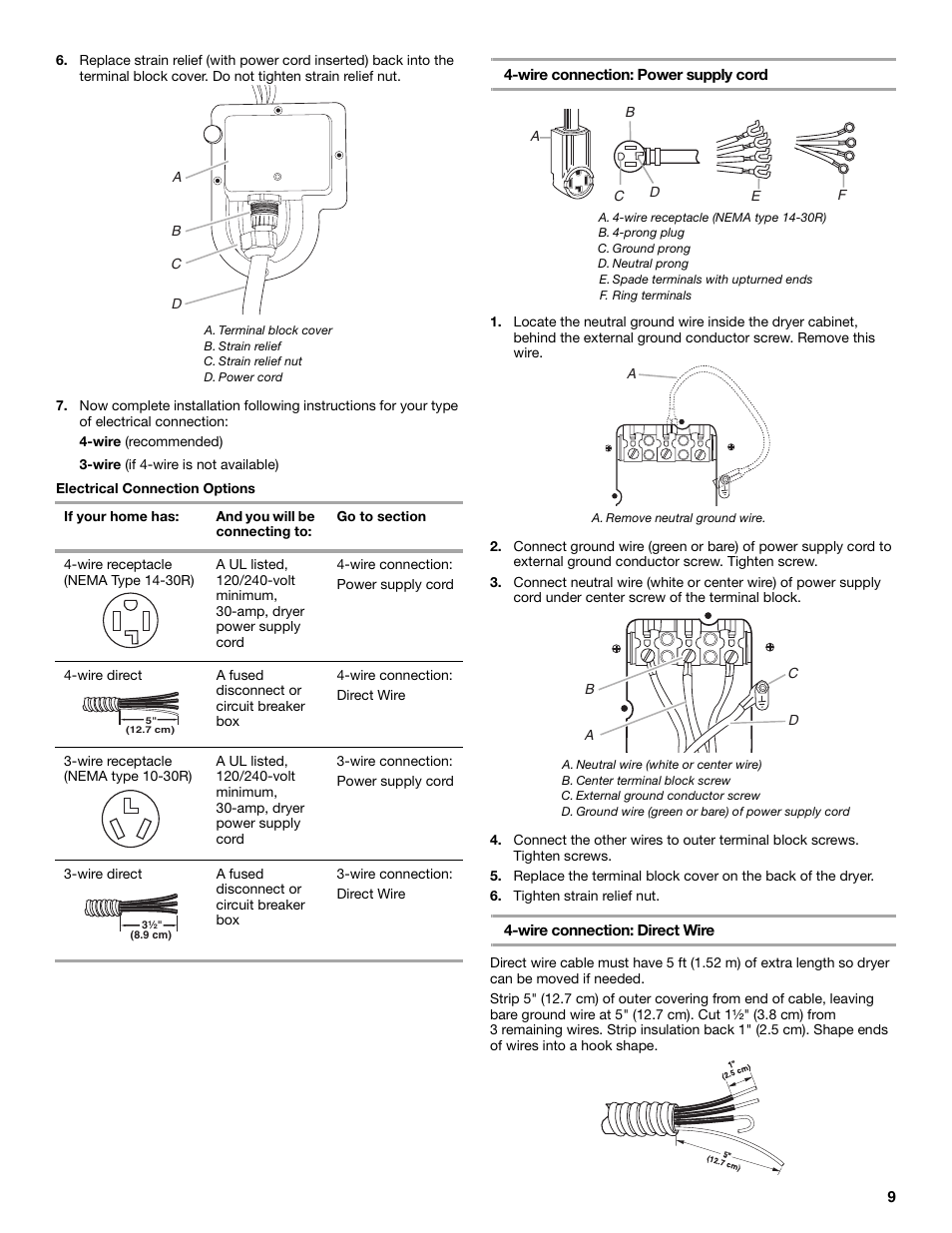 Whirlpool WED7500VW User Manual | Page 9 / 20