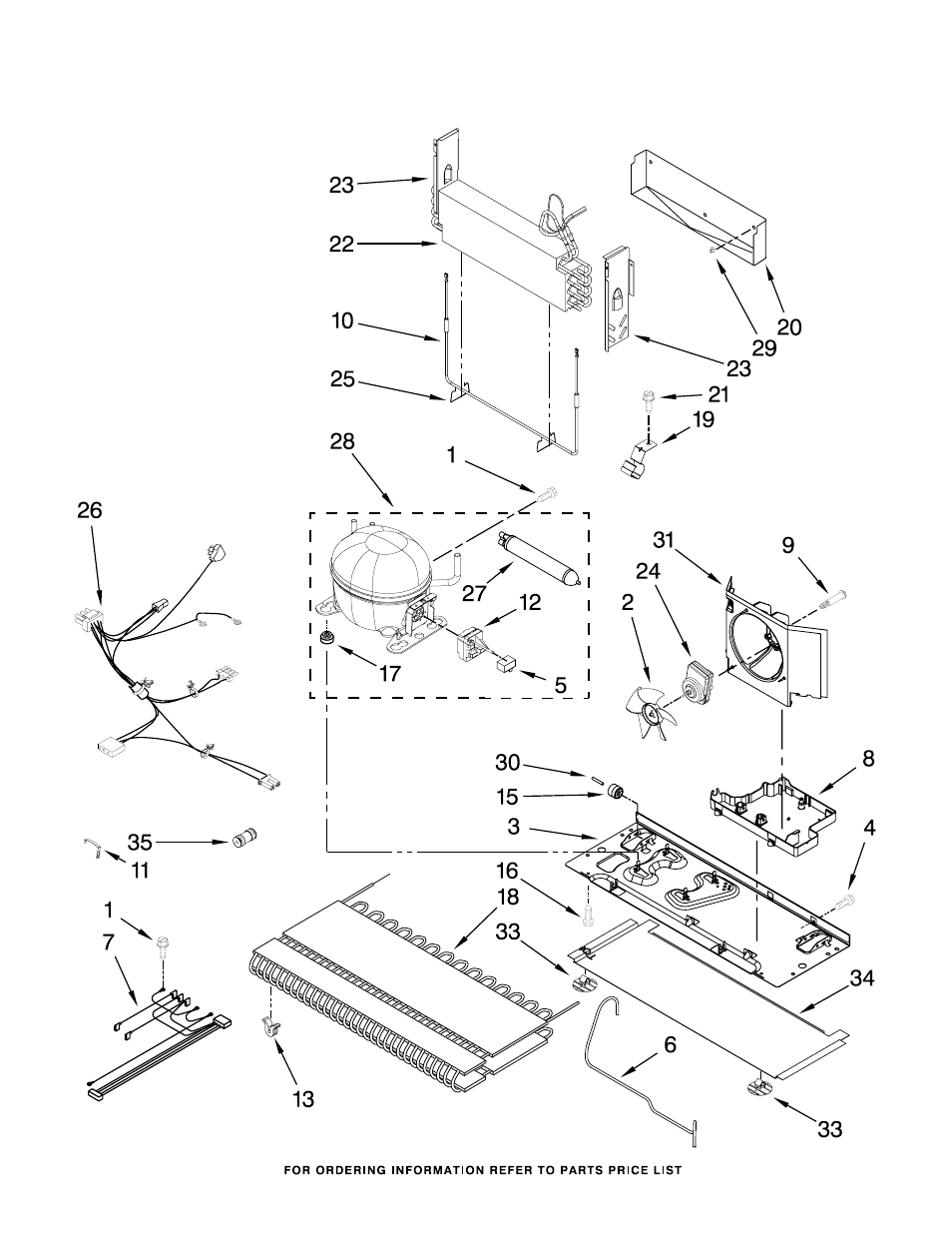 Unit, Unit parts | Whirlpool GI0FSAXVY User Manual | Page 17 / 19