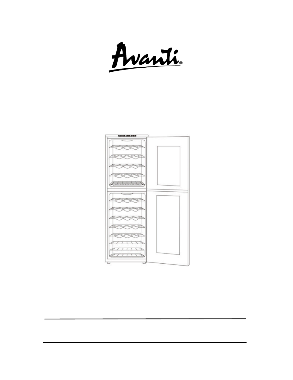 Avanti WC8302DZD User Manual | 17 pages