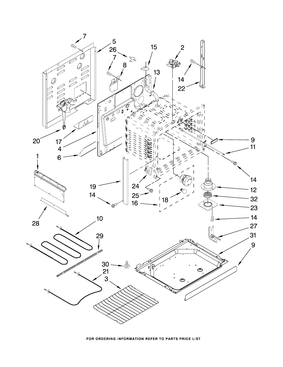 Chassis, Chassis parts | Whirlpool WDE350LVS User Manual | Page 3 / 6