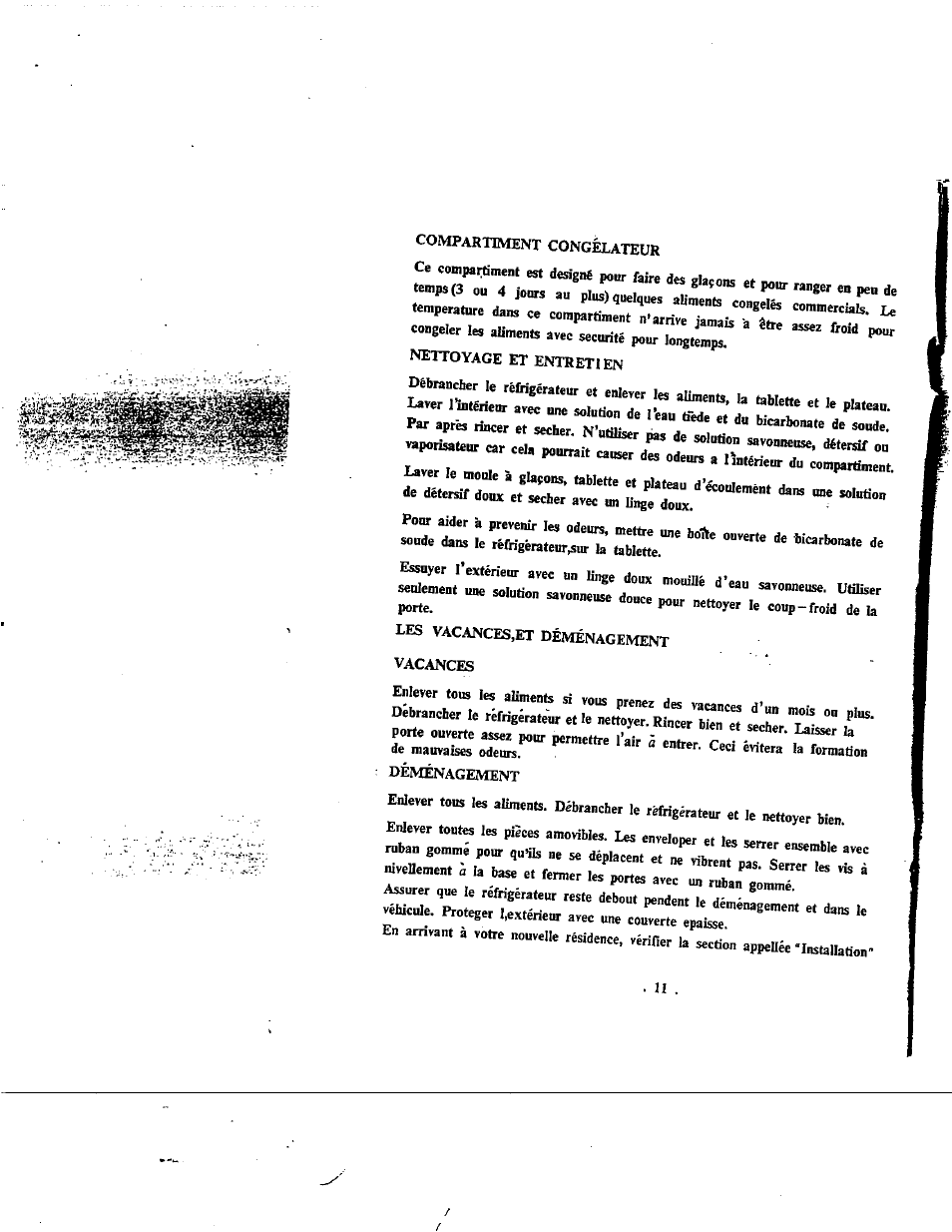 Avanti 248RW/RC/RB User Manual | Page 12 / 15