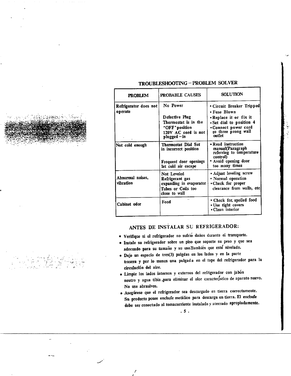 Avanti 248RW/RC/RB User Manual | Page 6 / 15