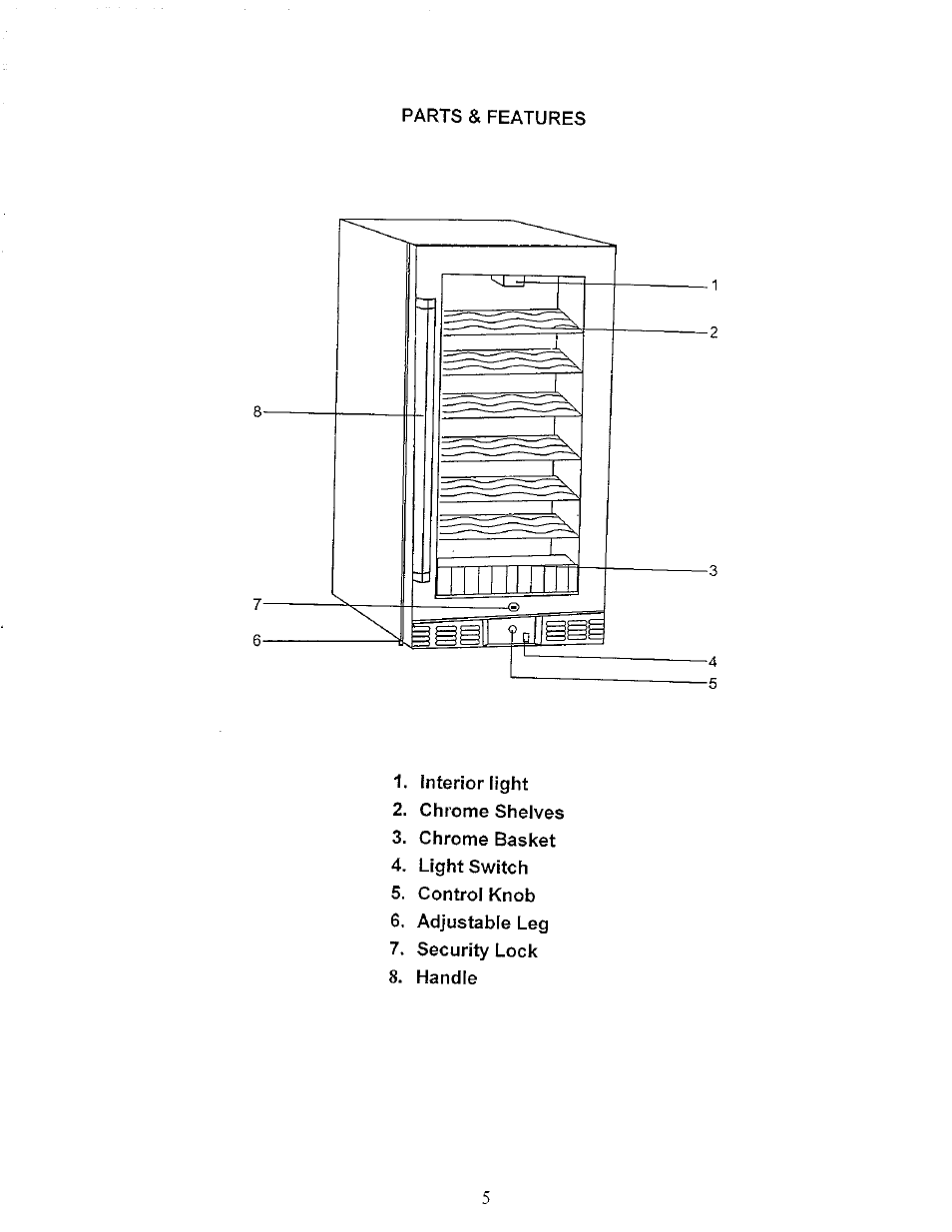 Avanti WC3200BG User Manual | Page 4 / 16