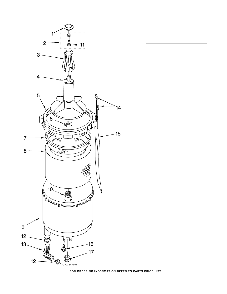 Tub and basket, Tub and basket parts | Whirlpool LTG5243DQ User Manual | Page 13 / 20