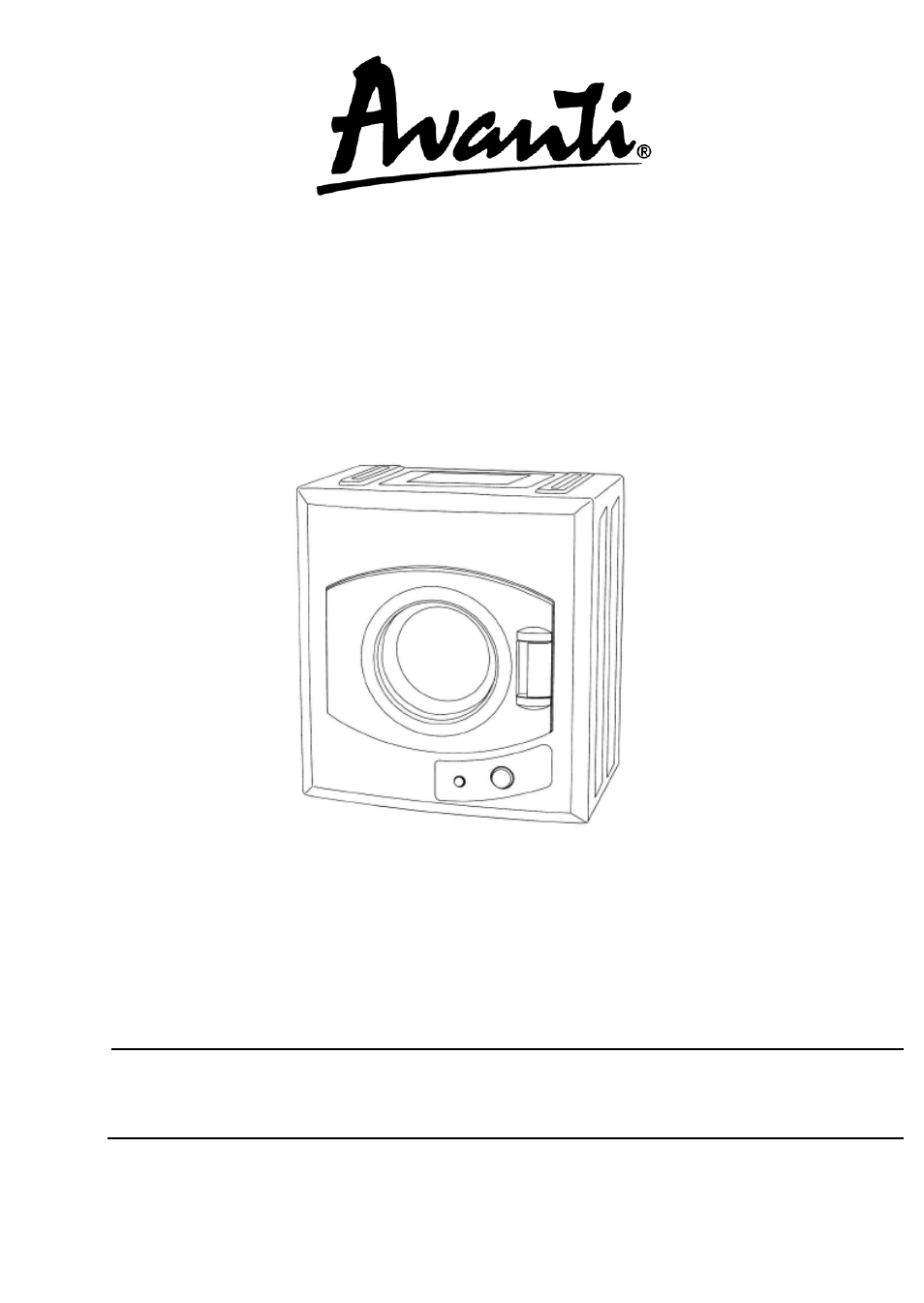 Avanti D110-1 User Manual | 16 pages