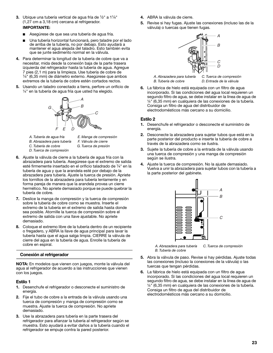 Whirlpool W8TXNWMBQ User Manual | Page 23 / 56