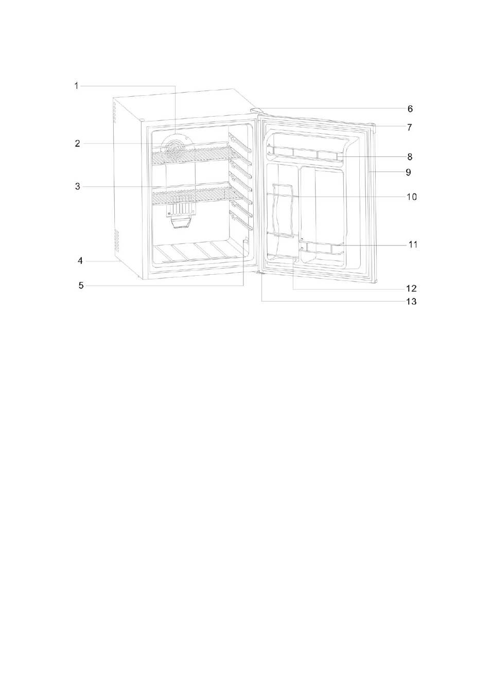 Avanti Compact Refrigerator SHP2403B User Manual | Page 6 / 16