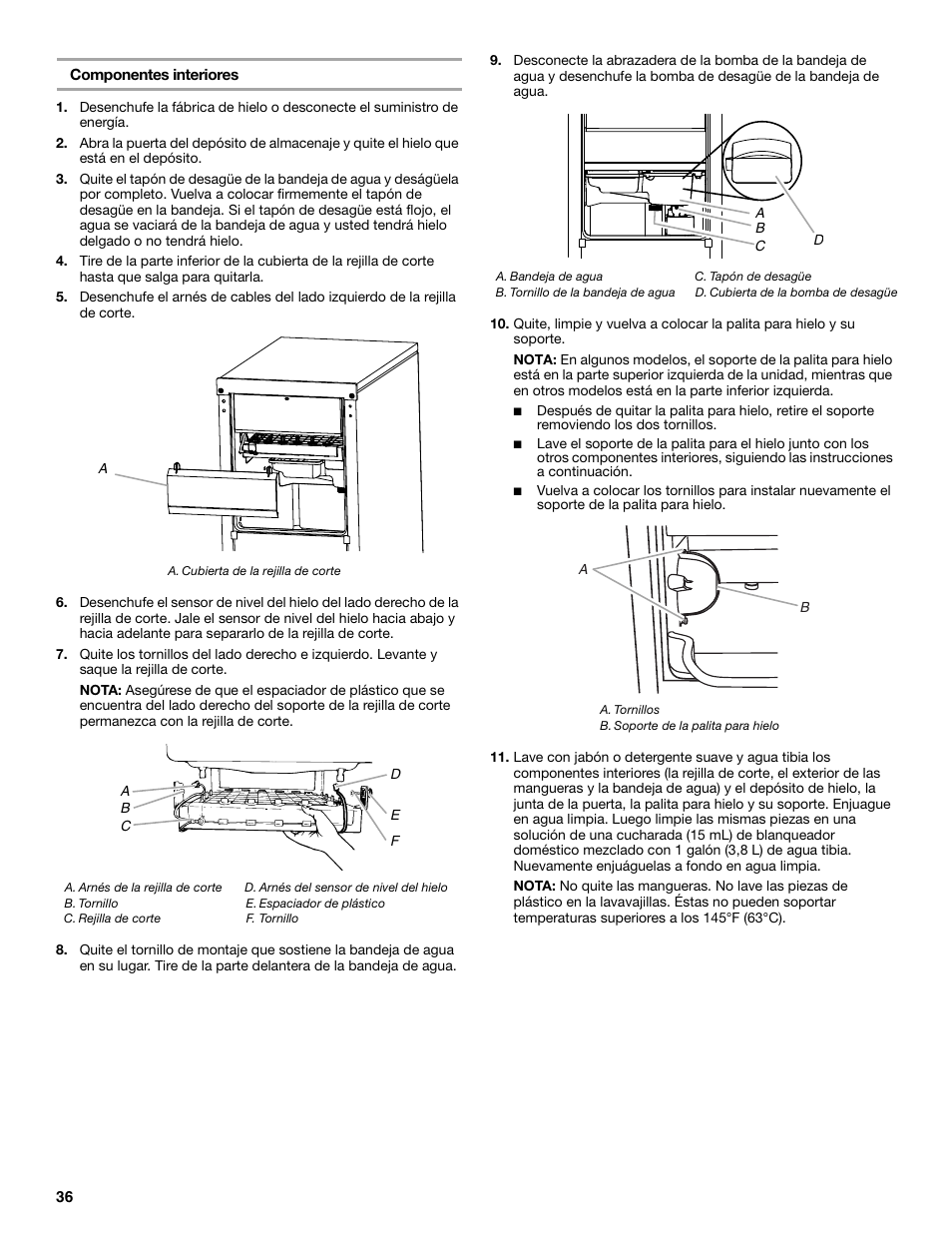Whirlpool GI15NDXZS User Manual | Page 36 / 64