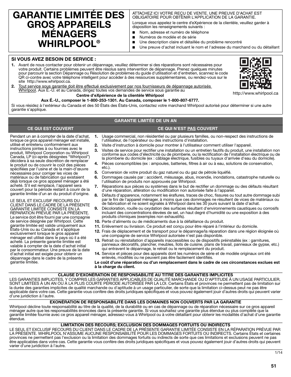 Whirlpool WDF760SADW User Manual | Page 3 / 4