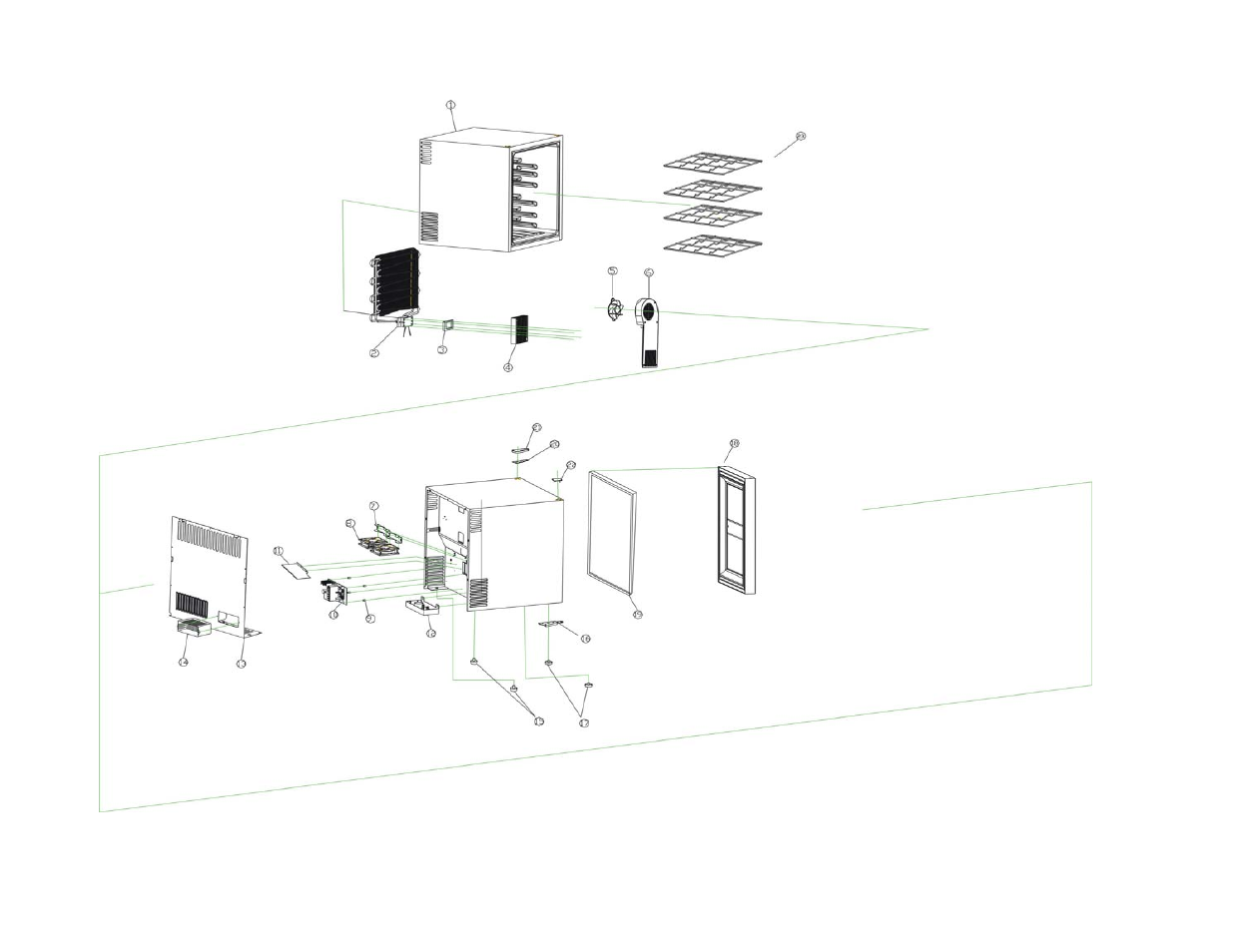 Avanti Wine Cooler EWC1600M User Manual | 2 pages