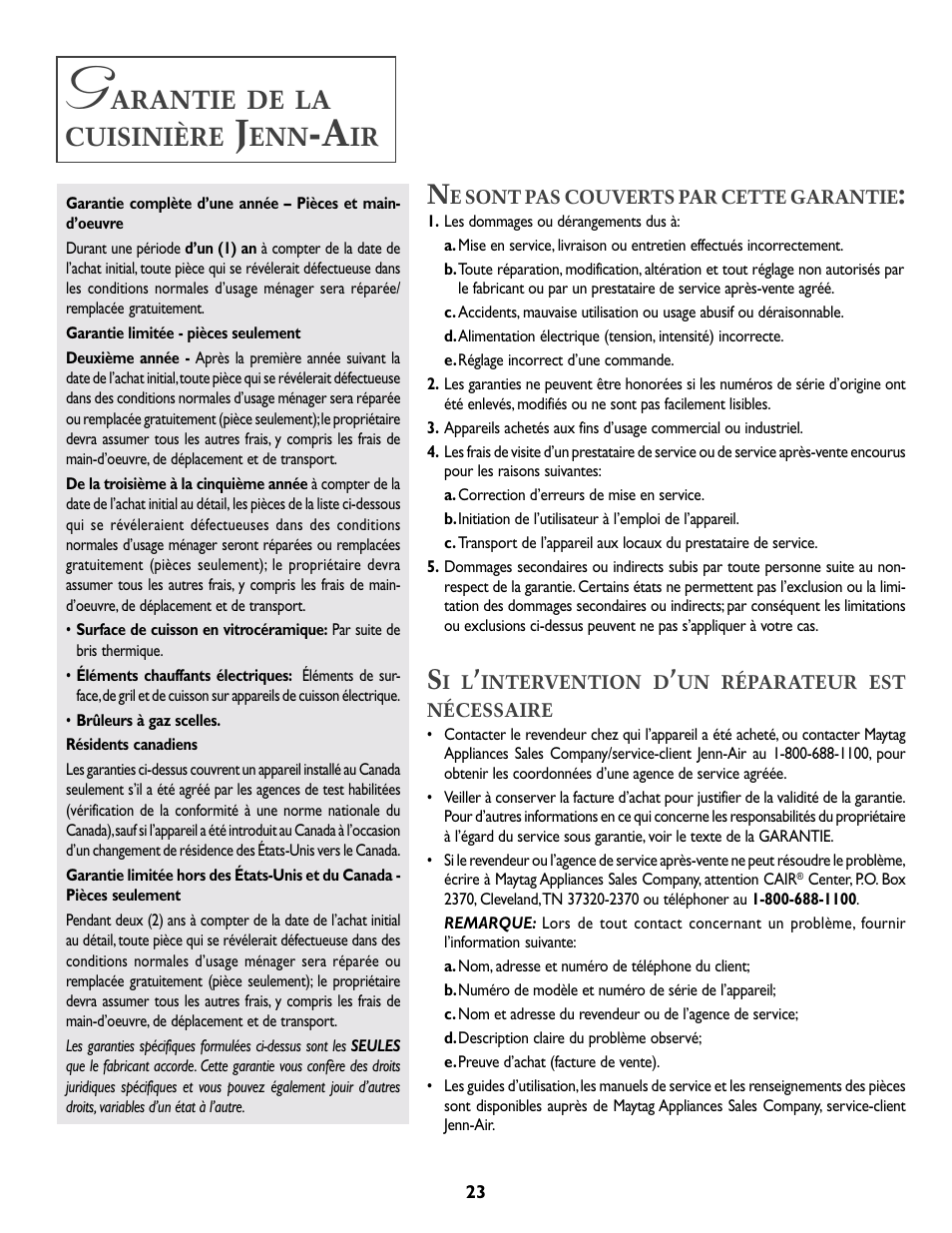 Arantie, La cuisinière | Whirlpool A341W User Manual | Page 24 / 36