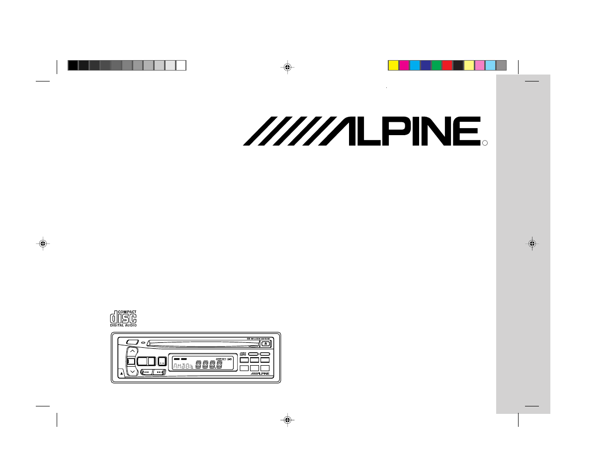 Alpine cdm7835 User Manual | 48 pages