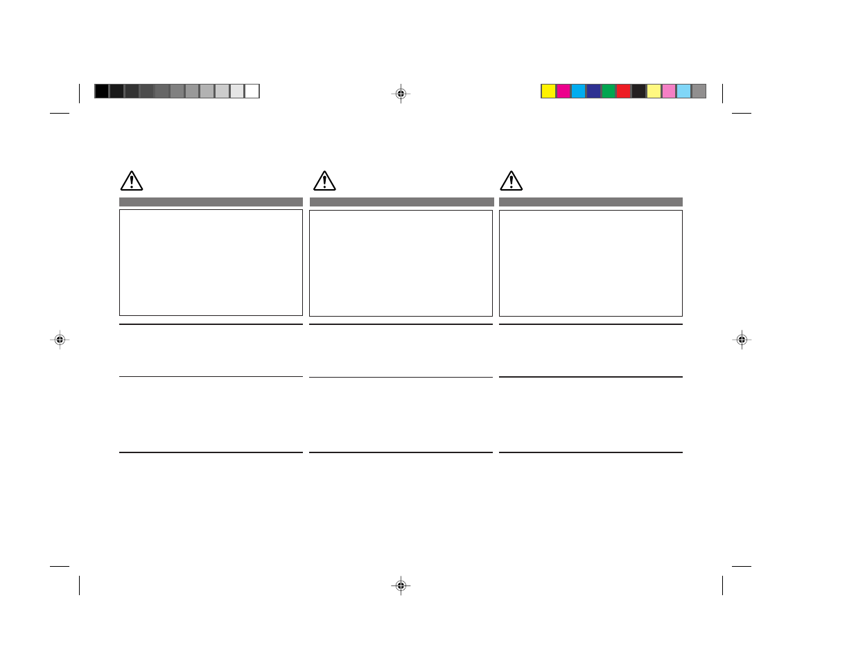 Avertissement, Advertencia, Warning | Alpine cdm7835 User Manual | Page 2 / 48