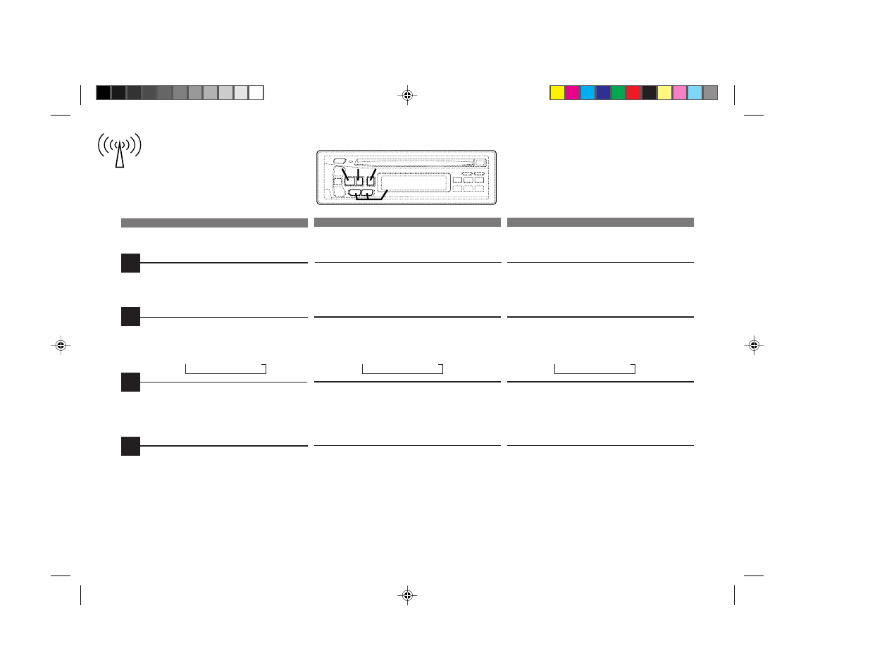 Manual tuning, Accord manuel, Sintonía manual | Alpine cdm7835 User Manual | Page 22 / 48