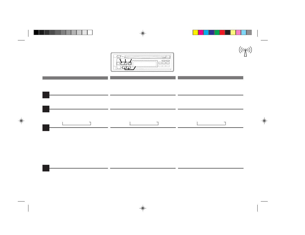 Accord par recherche automatique, Sintonía con búsqueda automática, Automatic seek tuning | Alpine cdm7835 User Manual | Page 23 / 48